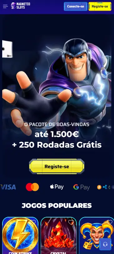 Logo Magnetic Slots casino online Portugal